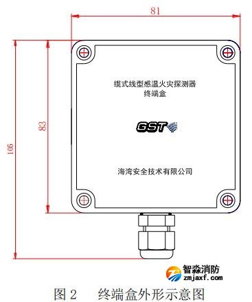 JTW-LD-GST85A纜式線型感溫火災(zāi)探測器結(jié)構(gòu)特征